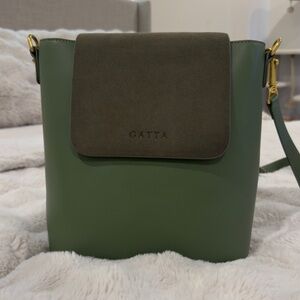 Gatta Christie Green Camera Bag